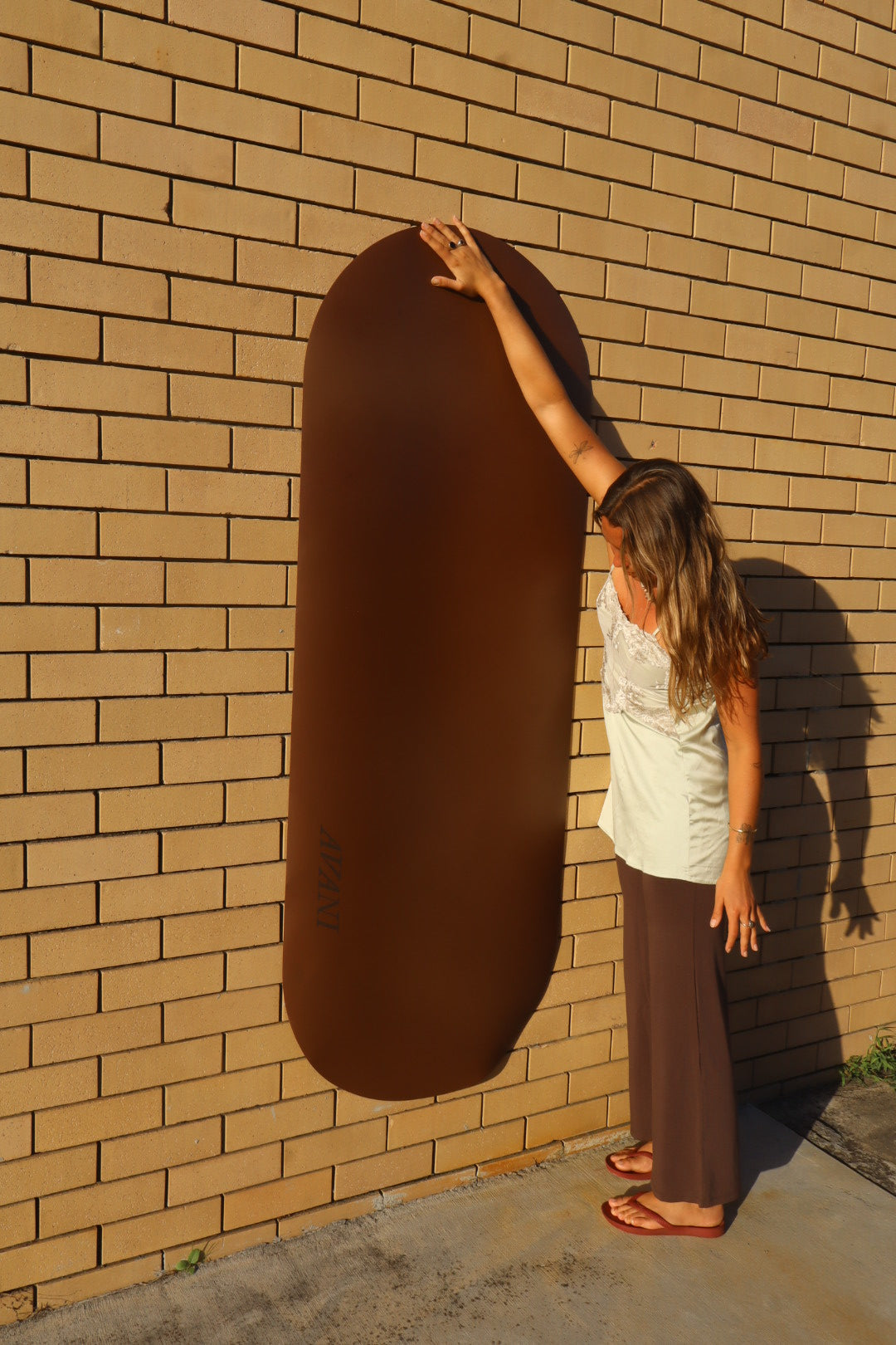 Cacao / Oval Mat